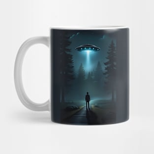 UFO Xfiles Encounters Mug